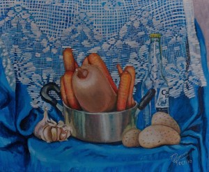 Cuadro al óleo de Gabriel P. Sasson