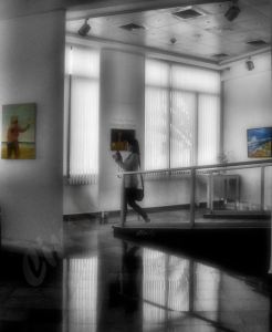 Sala de exposiciones de Nahariya.