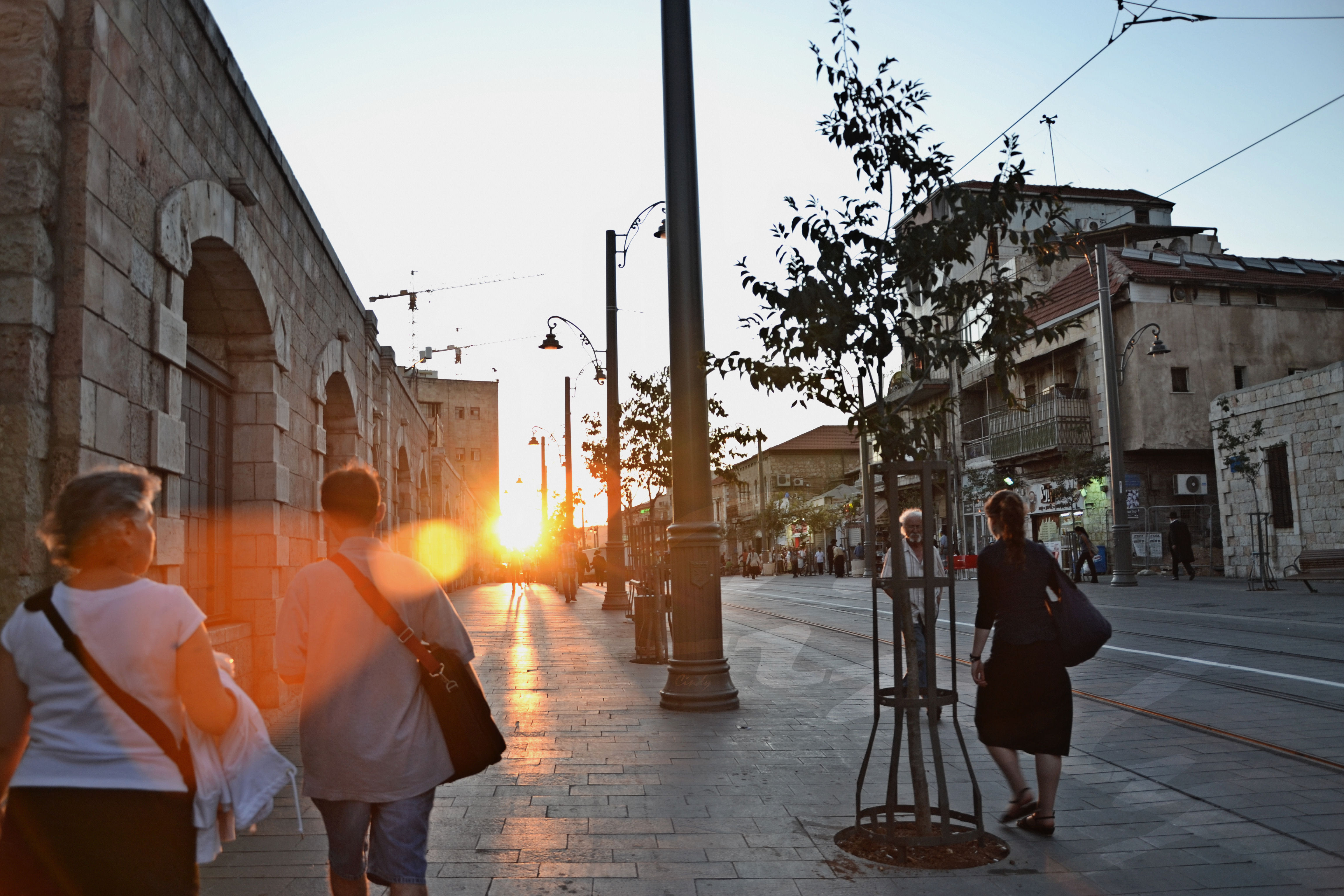 BAJADA DEL SOL EN CALLE IAFFO