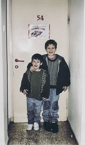 Y NOS DIERON LA BIENVENIDA.-